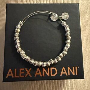 ⭐️ Alex and Ani: Silver Beaded Bracelet